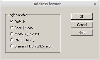HMI Droid Studio address format