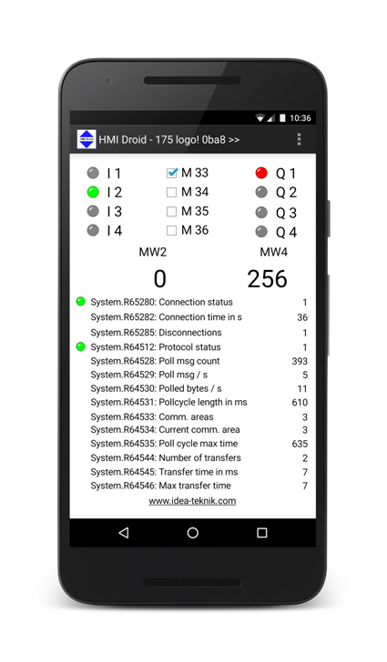 HMI Droid - Siemens Logo! 0ba8